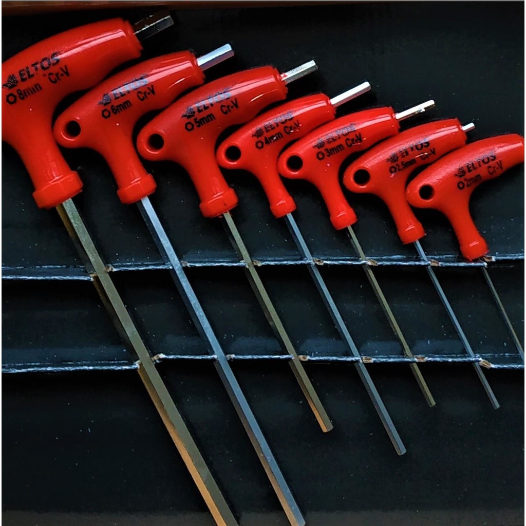 7-Piece T-Type Allen Key Set - Eltos (5563)