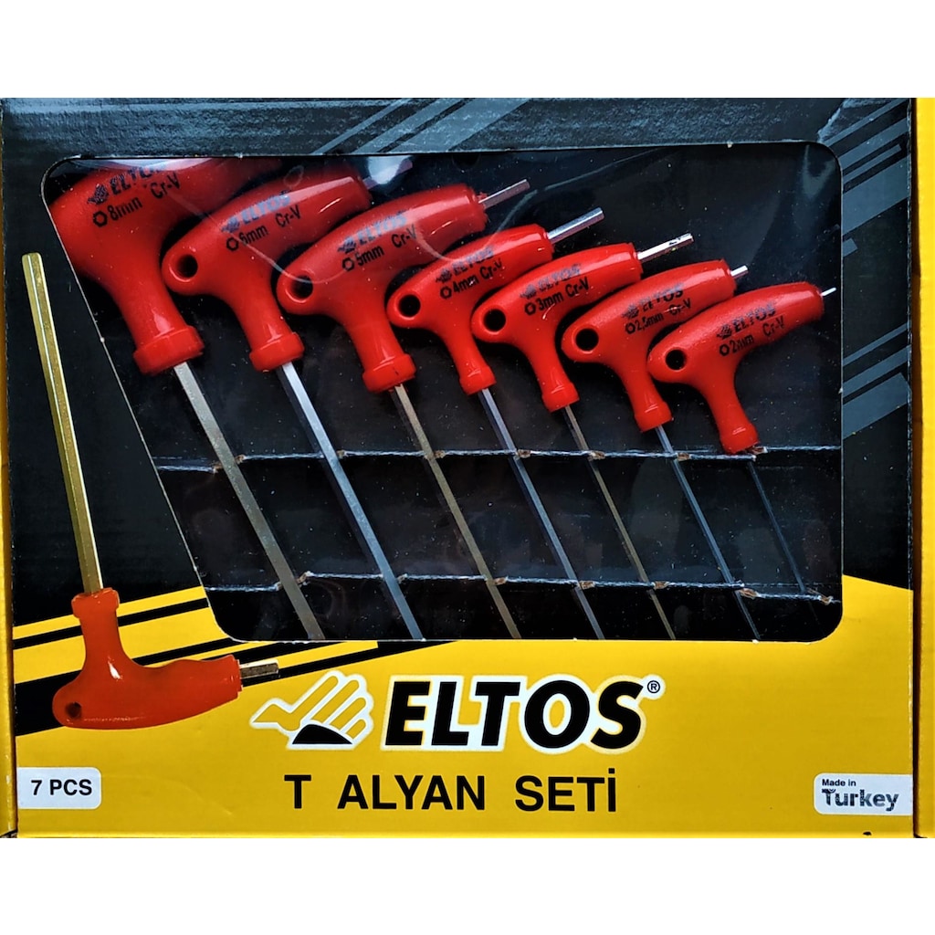 Alyan Takımı 7 Parça T Tipi Allen - Eltos (5563) #2