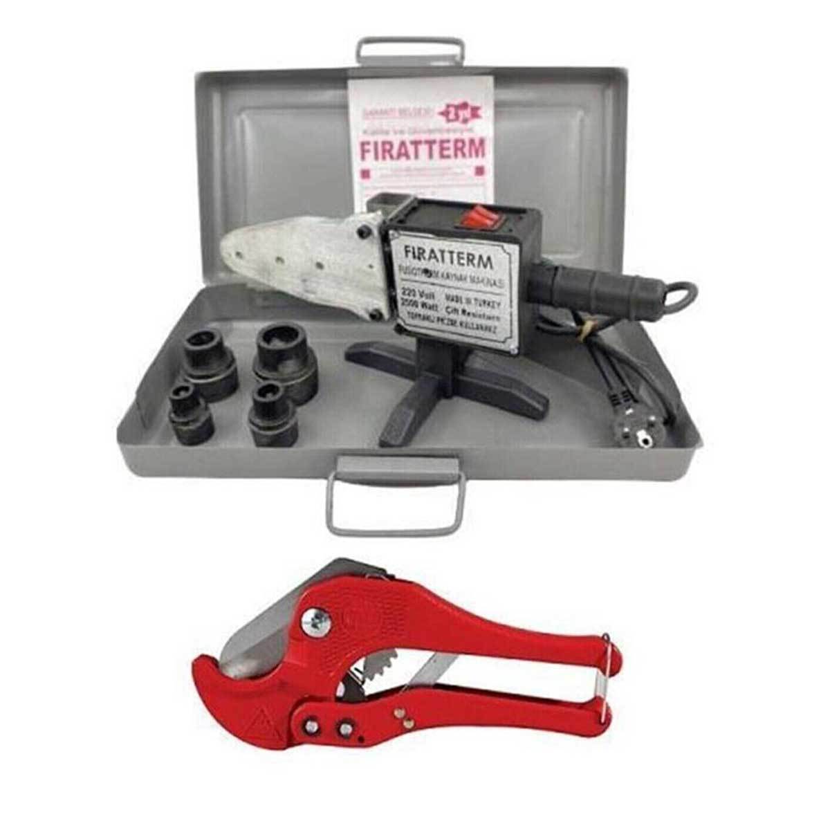 Fıratterm 2500W Pvc Pafta Plastik Boru Tesisat Kaynak Makinesi (5563) #2