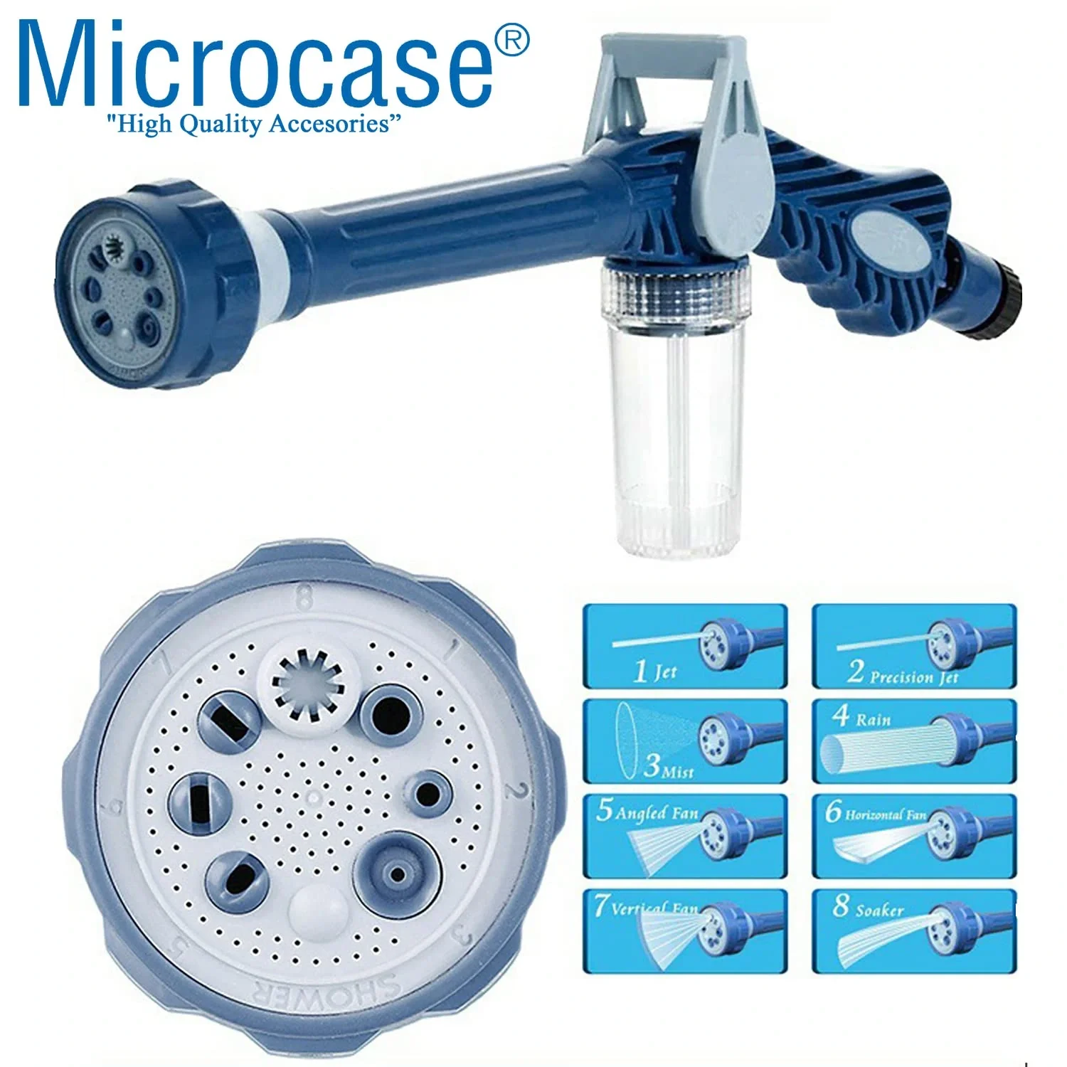 Foam Car Wash Pressure Water Gun Washer (5563) #2