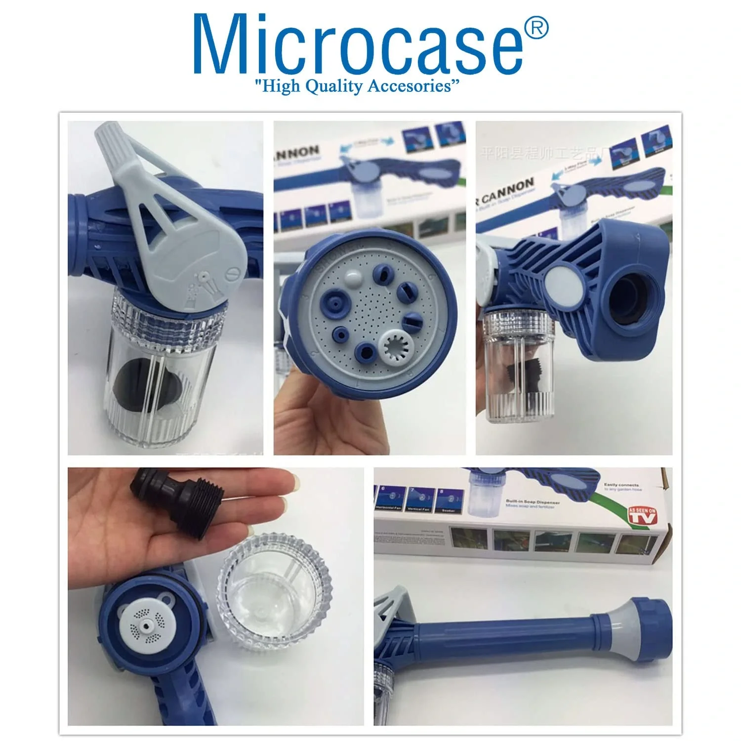 Foam Car Wash Pressure Water Gun Washer (5563) #3