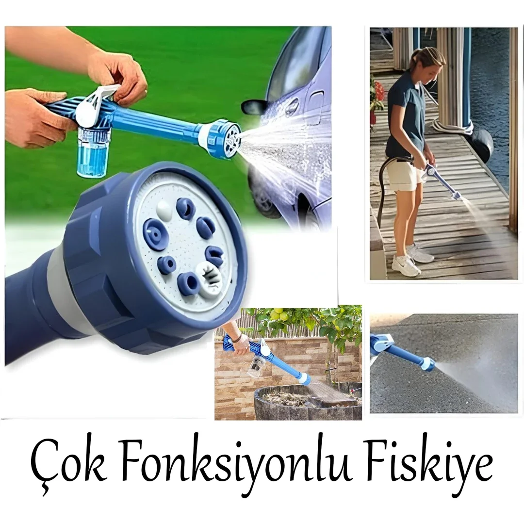 Hochdruck-Spritzpistole mit Waschmittelschacht für Autos und Gärten (5563) #4