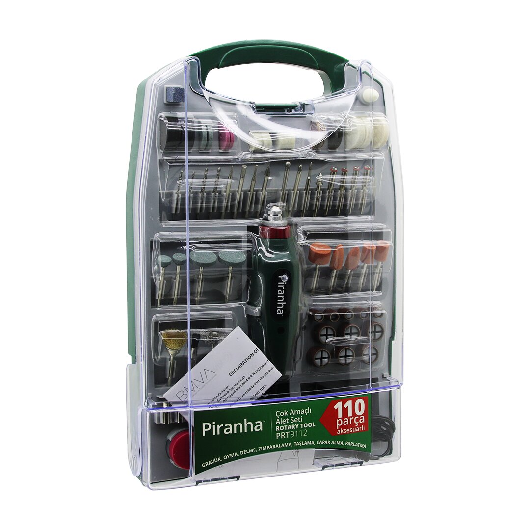 110 PCS MİNİ TAŞLAMA - GRINDER ÇOK AMAÇLI SET ELEKTRİKLİ EL