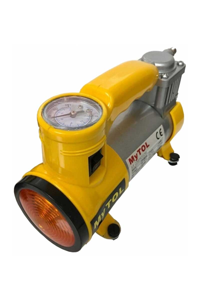 Metal Body Portable Car Air Compressor with LED Light (5563)