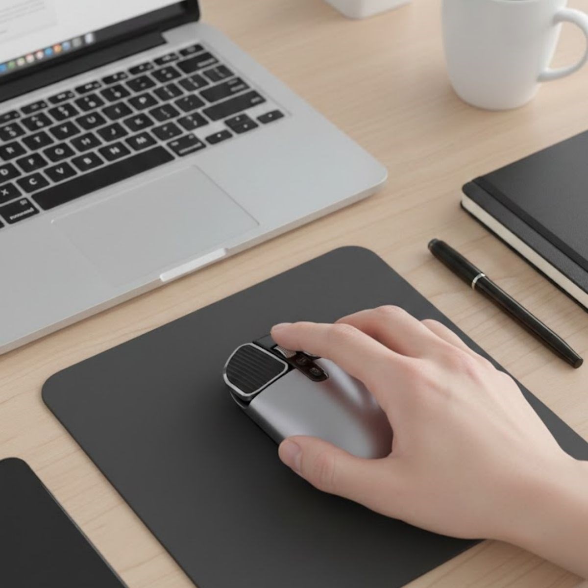 Silent Wireless Mouse – Optical Wireless Mouse, Quiet Click (5563) #5