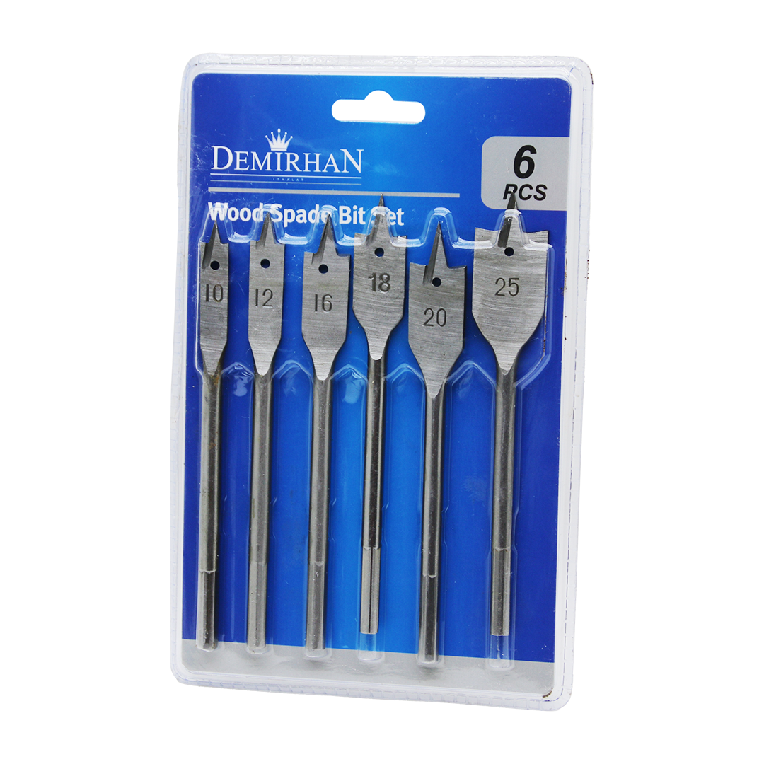 6 PARÇA  YAPRAK MATKAP UCU SET10-12-16-18-20-25 (5563)