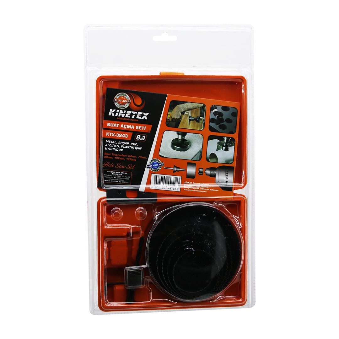 8İN1 BUAT AÇMA PANÇ SETİ METAL - AHŞAP - PVC - ALÇIPAN - PLS