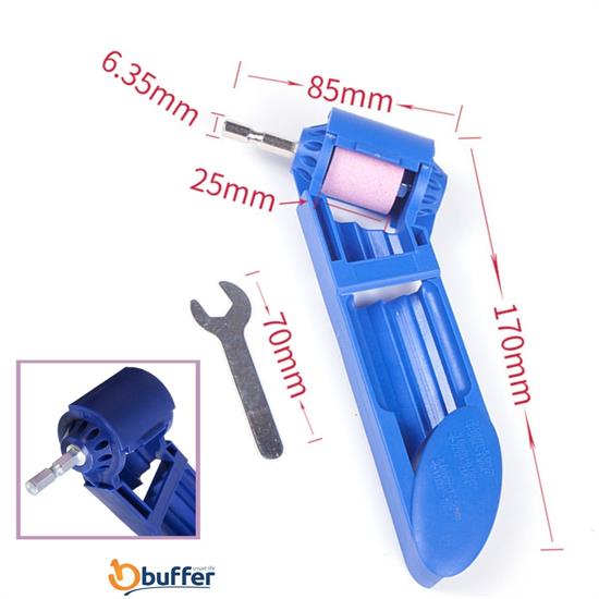 Portable Lightweight Drill Bit Sharpener - Easy to Use Drill Bit Sharpening Tool (5563) #5