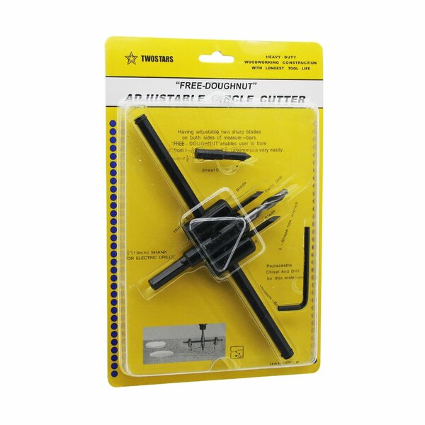 AYARLI  ALÇI PANÇ DELME 2 BIÇAK  1-3 İNÇ/16 30MM - 7-7 İNÇ/8