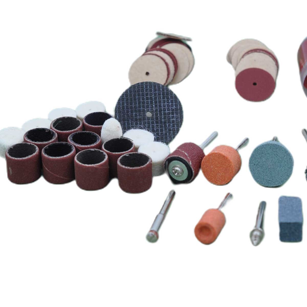 105 Parça Metal Zımpara Gravür Taşlama Oyma Seti Kalıpçı Takımı (5563) #2