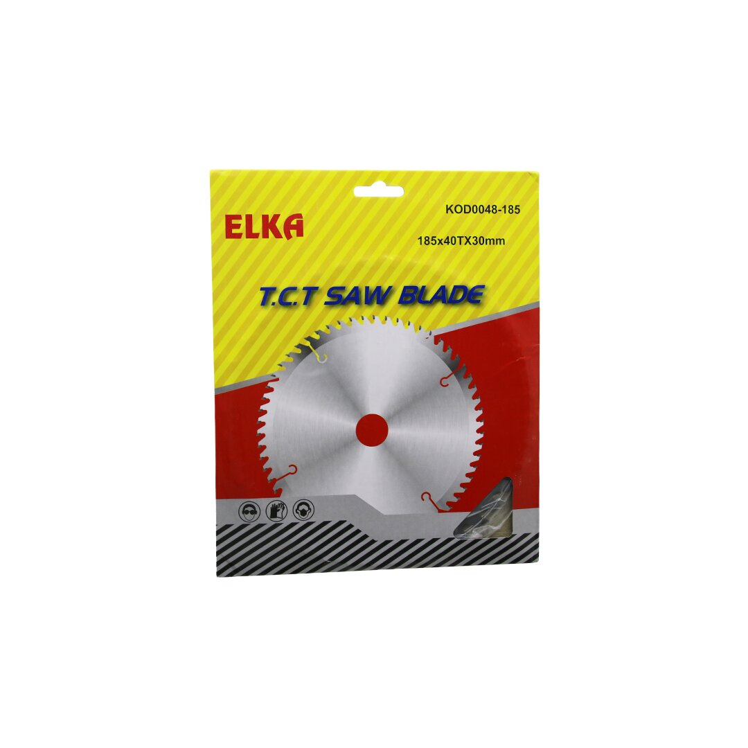 ELKA 0048-185 185 X 40T X 30MM Wood Chipboard Cutting Disc