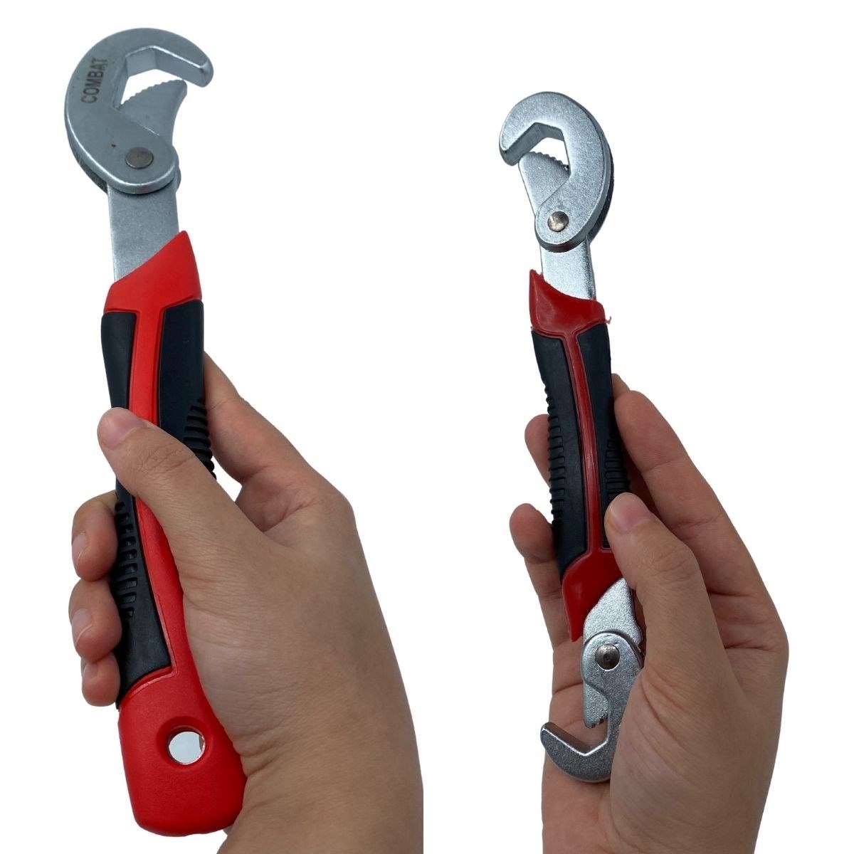 Çok Fonksiyonlu Ergonomik Ayarlanabilir Büyük Küçük Akıllı Pense Anahtar 2li Set (5563) #3