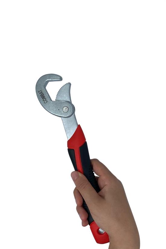 Çok Fonksiyonlu Ergonomik Ayarlanabilir Büyük Küçük Akıllı Pense Anahtar 2li Set (5563) #5