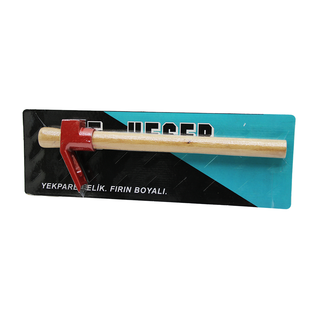 Vacuum Red Chisel with Wooden Handle (5563)