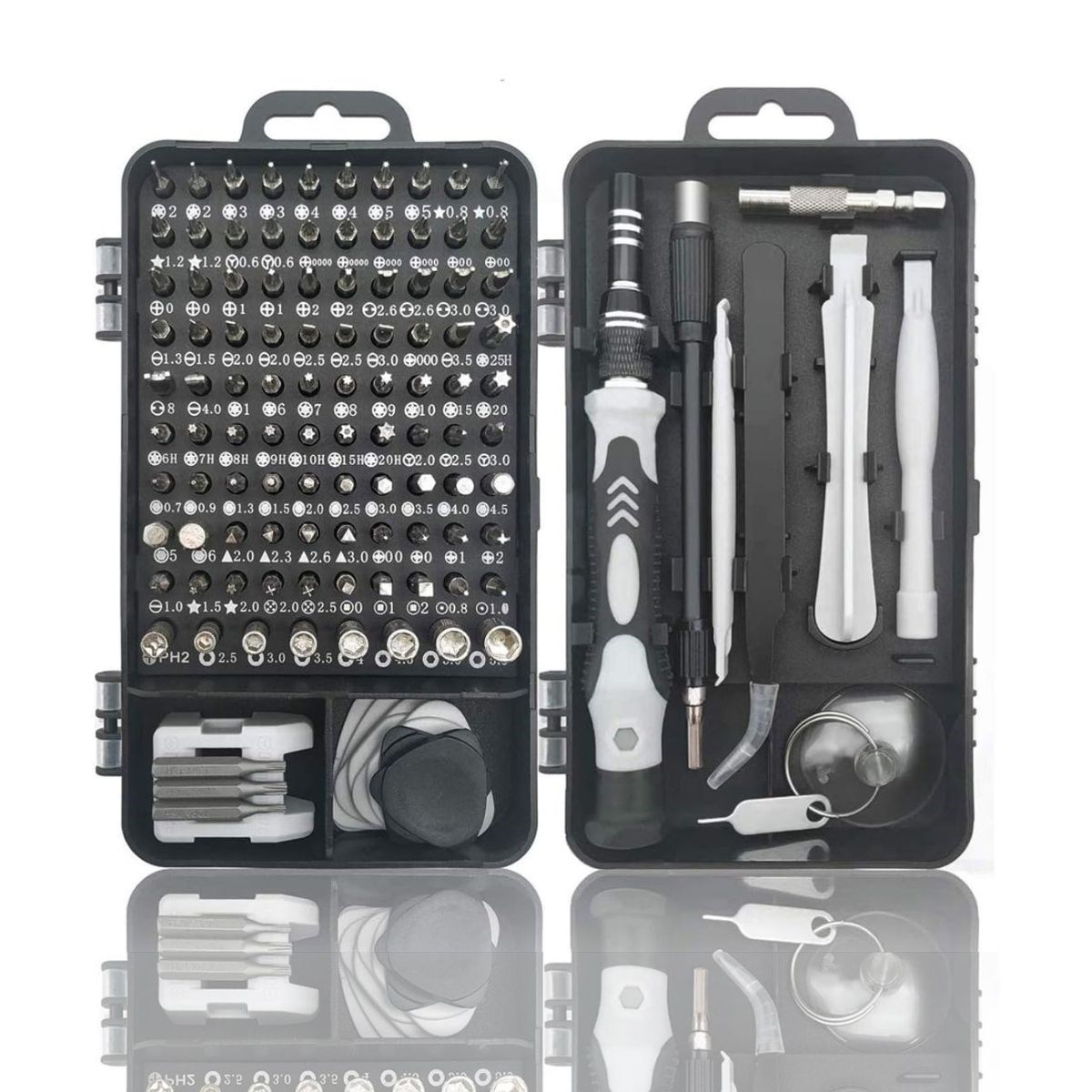 Hassas Tornavida Seti Bilgisayar Pc Telefon Onarım Aracı Seti Manyetik 115 in 1 Tornavida Seti (5563) #2
