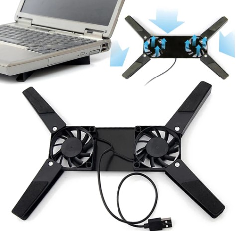 Faltbarer Laptop-Kühler mit 2 Lüftern (5563) #4