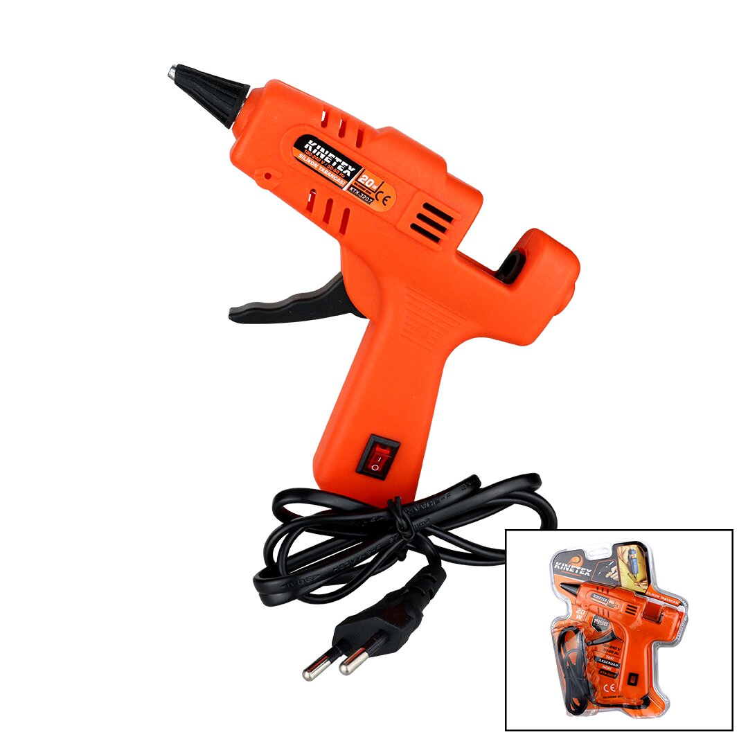 20W Switched Hot Melt Silicone Gun (5563)