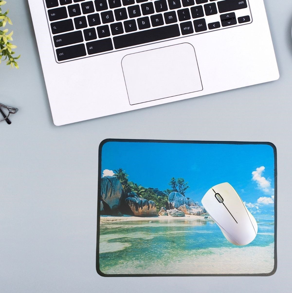 25x32 cm Small Mouse Pad Island Landscape (5563) #4