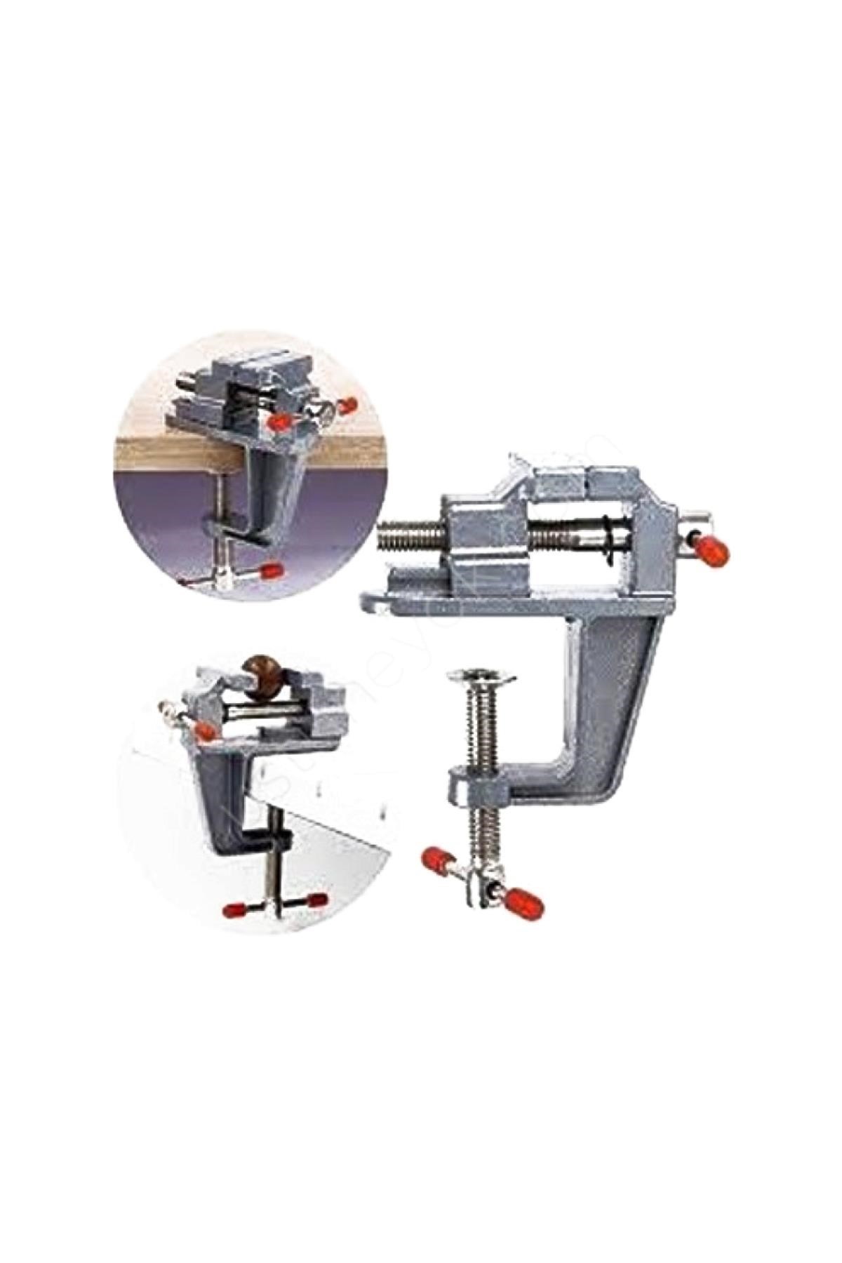 Mini Masa Tezgah Hobi Mengenesi Sabitleme Sıkıştırma Aparat 30mm (5563) #4