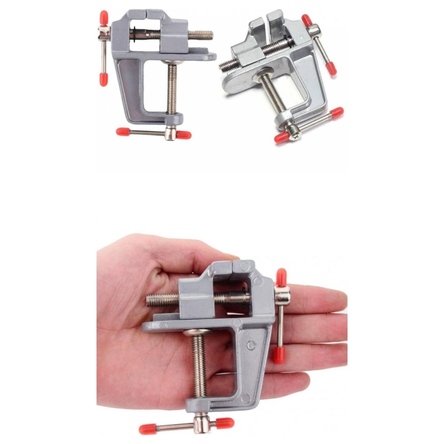 Mini Schraubstock Hobby Werkbank Spannwerkzeug 30 mm (5563) #4