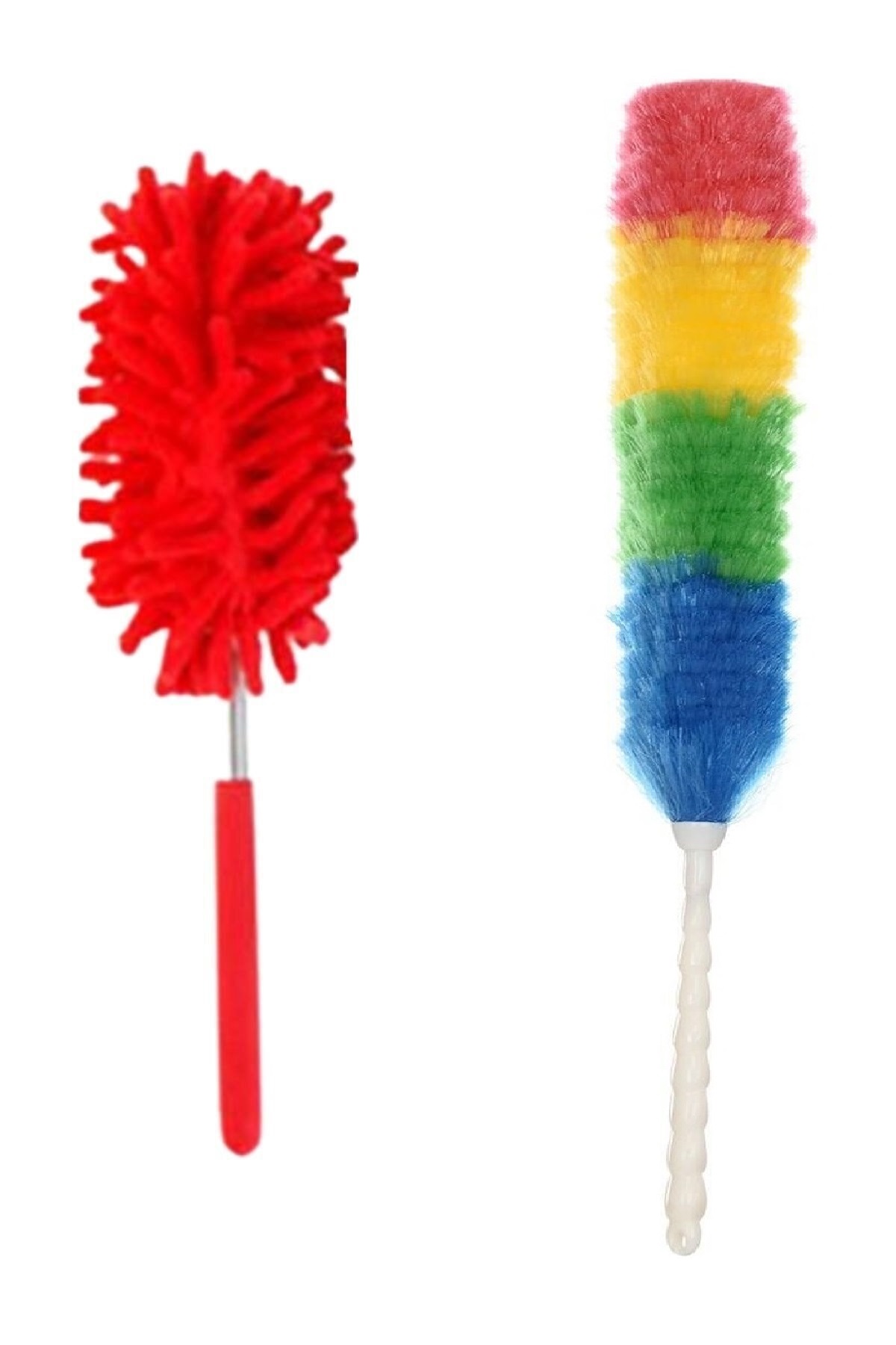 2 li Set Mikrofiber Teleskobik Toz Alma -Antistatik Toz Püskülü Duster (5563) #3