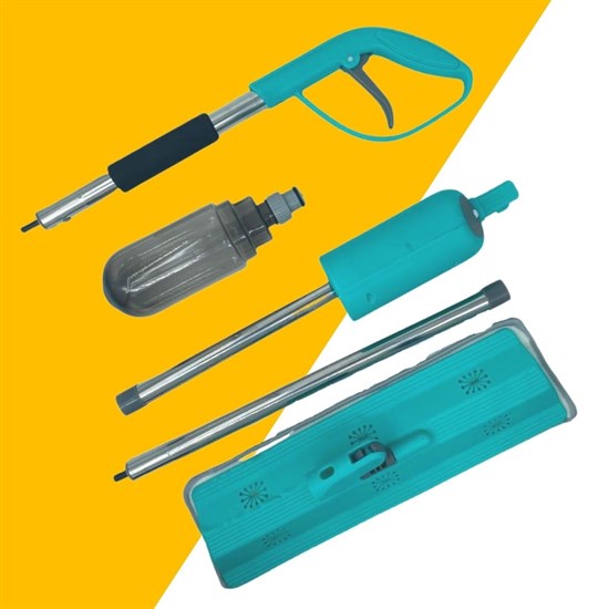 Rotating Head Spray Mop with Water Tank for Parquet, Wood & Tile (5563) #2