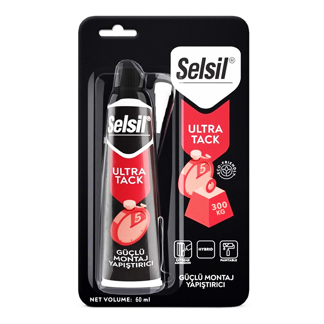 SELSIL Assembly Adhesive White Ultra Tack 60ML (5563)