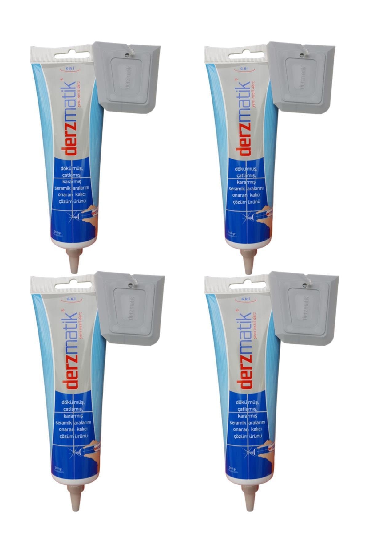 Derzmatik Fugenmasse mit Spitzendüse 360 g 4er-Set (5563)