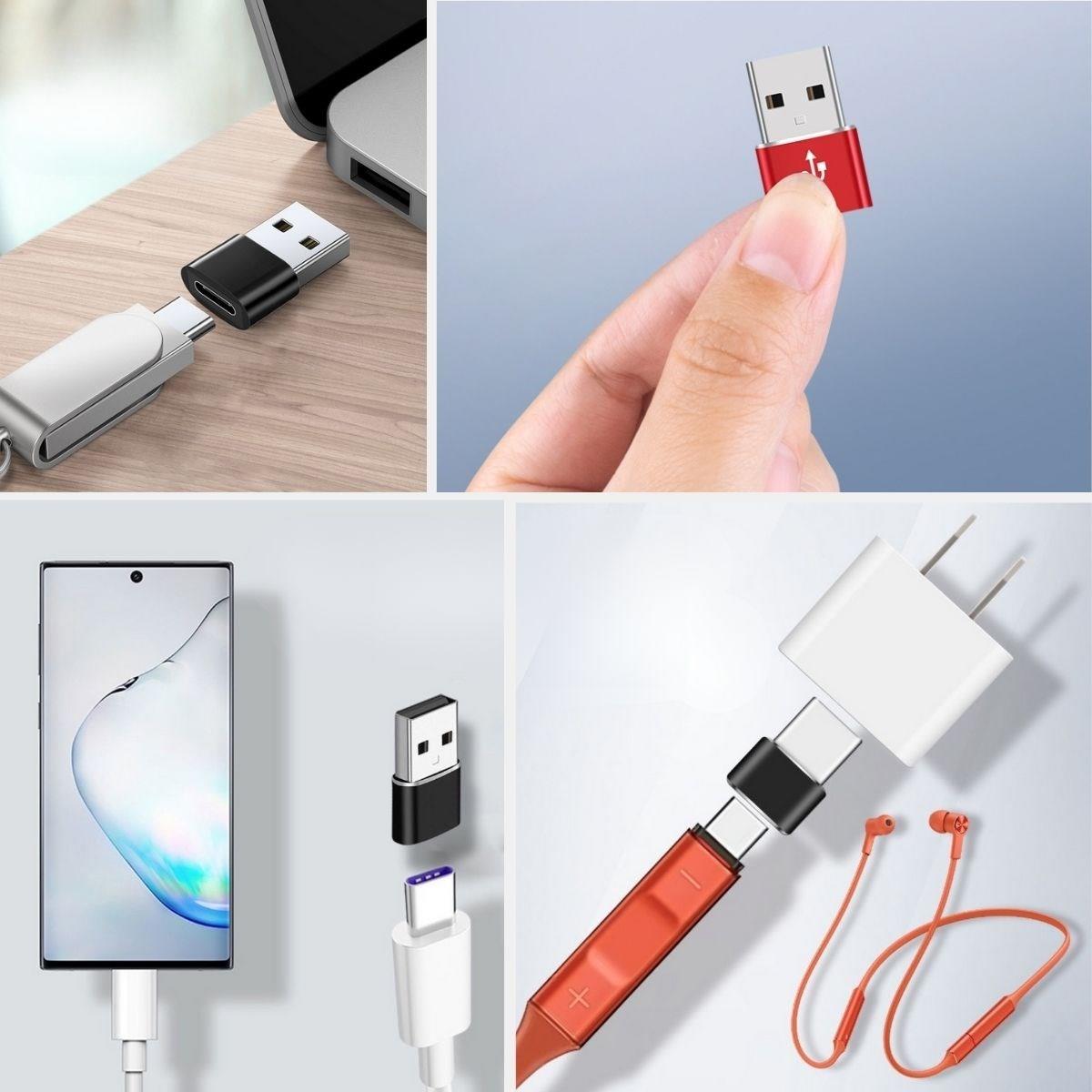USB&amp;#39;den TYPE-C &amp;#39;ye Dönüştürücü Adaptör Veri Aktarımı Sağlayıcı Şarj Data Çevirici (5563) #2