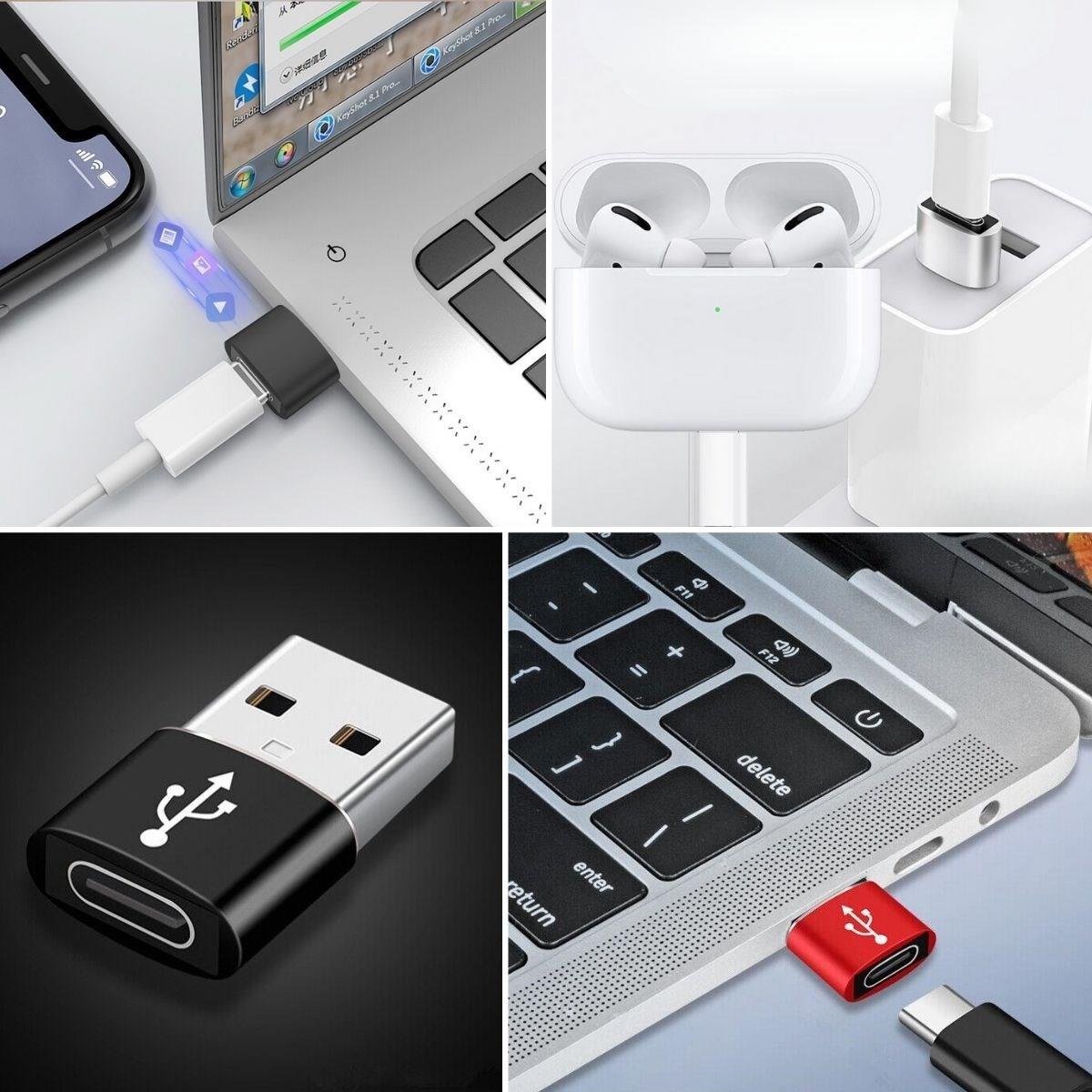 USB&amp;#39;den TYPE-C &amp;#39;ye Dönüştürücü Adaptör Veri Aktarımı Sağlayıcı Şarj Data Çevirici (5563) #4