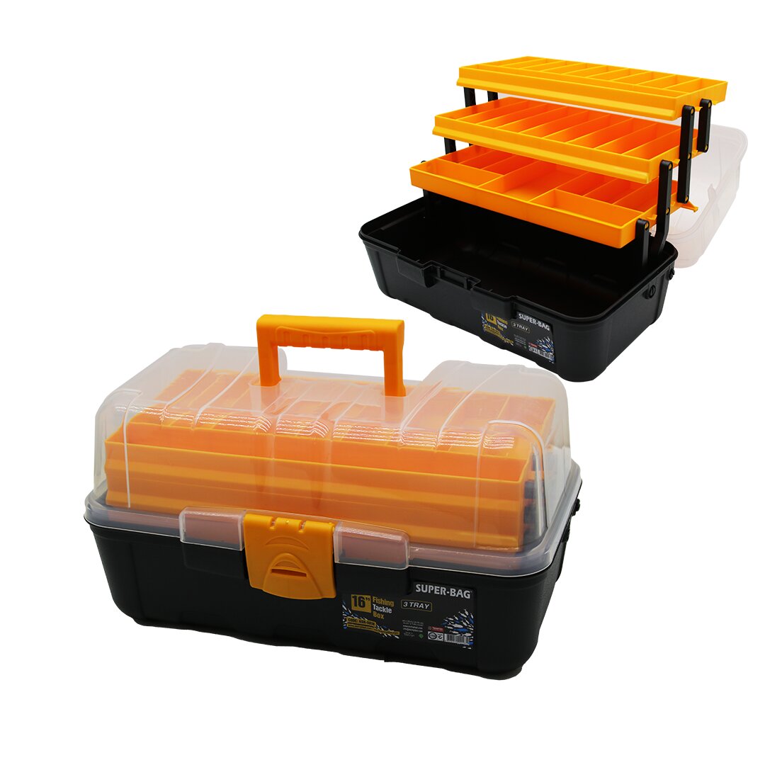 16LIK - 3-Shelf Fishing Tackle Bag (5563)