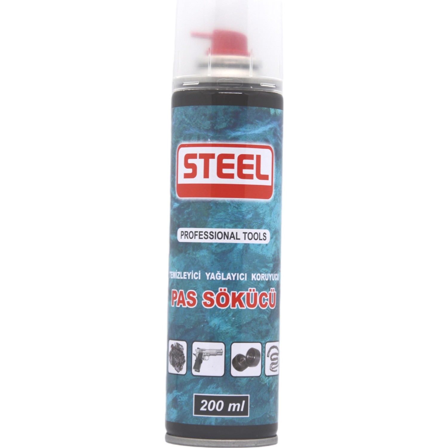 STEEL CK-3483 SPREY PAS SÖKÜCÜ 200ML (5563)