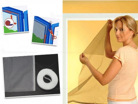 Pencere Cam Sinekliği ( 70 cm x 125 cm. ) (5563)