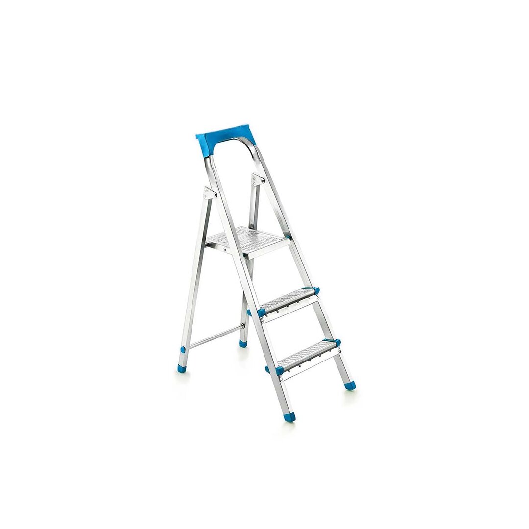 2+1BASAMAKLI METAL MERDİVEN Y: 60CM - 120KG.TAŞIMA KAPASİTES