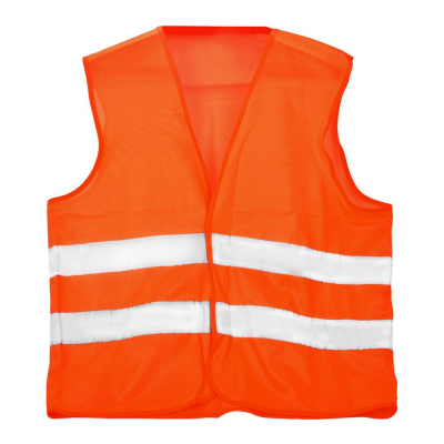 FOSFORLU TURUNCU İKAZ YELEK (5563)