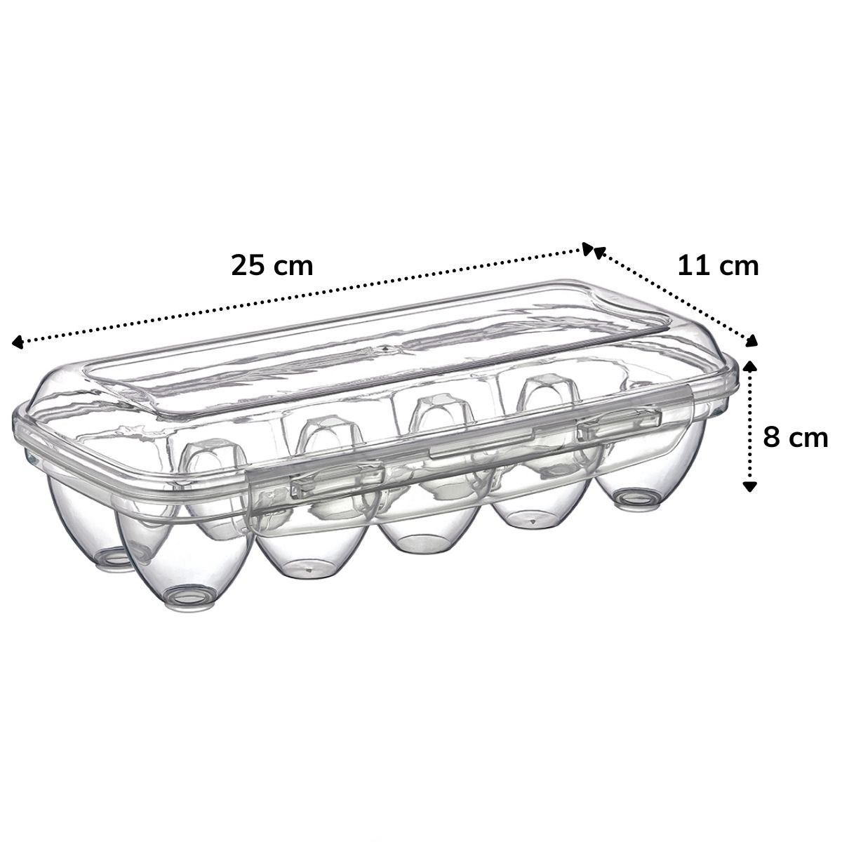 10er Eieraufbewahrungsbox mit Verschlussdeckel YU110 (5563) #2