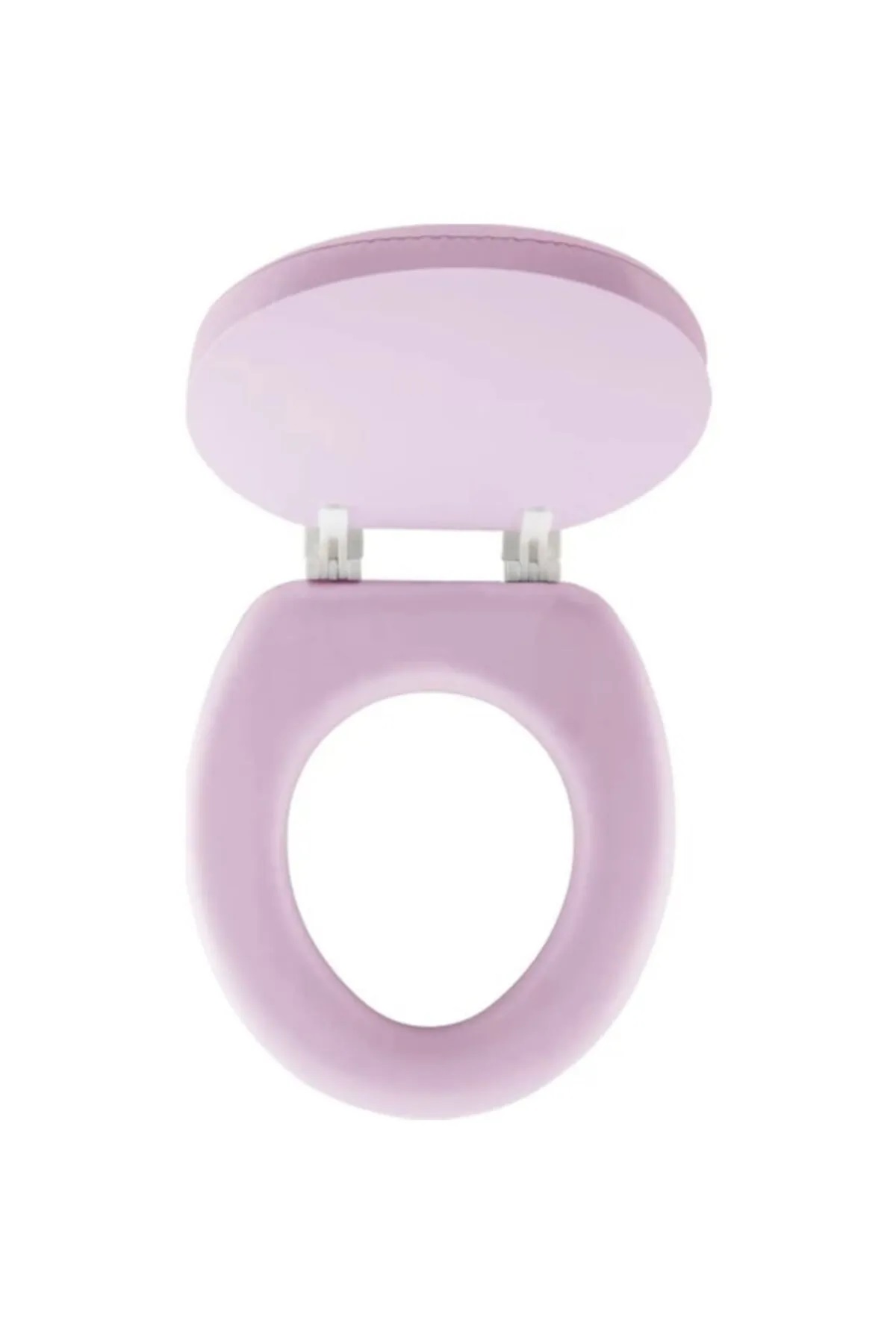 PEMBE YUMUŞAK KLOZET KAPAK BÜYÜK PUF 42x41 cm (5563) #2