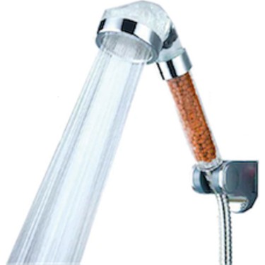 Perlenbesatz Transparenter Duschkopf (5563)