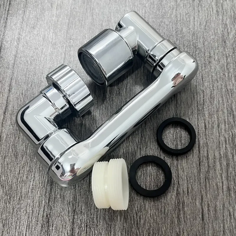 1080 Derece Dönebilen Mutfak ve Lavabo Bataryası Akrobat Musluk Ucu (5563) #3