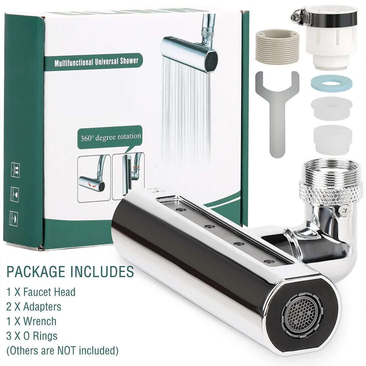 Küchen-Wasserhahn-Sprühkopf 4in1 (5563) #4