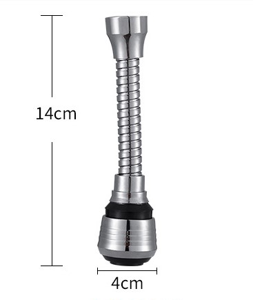 Flexibler Wassersparhahn-Aufsatz mit Schlauch, 2-Modi (5563) #5