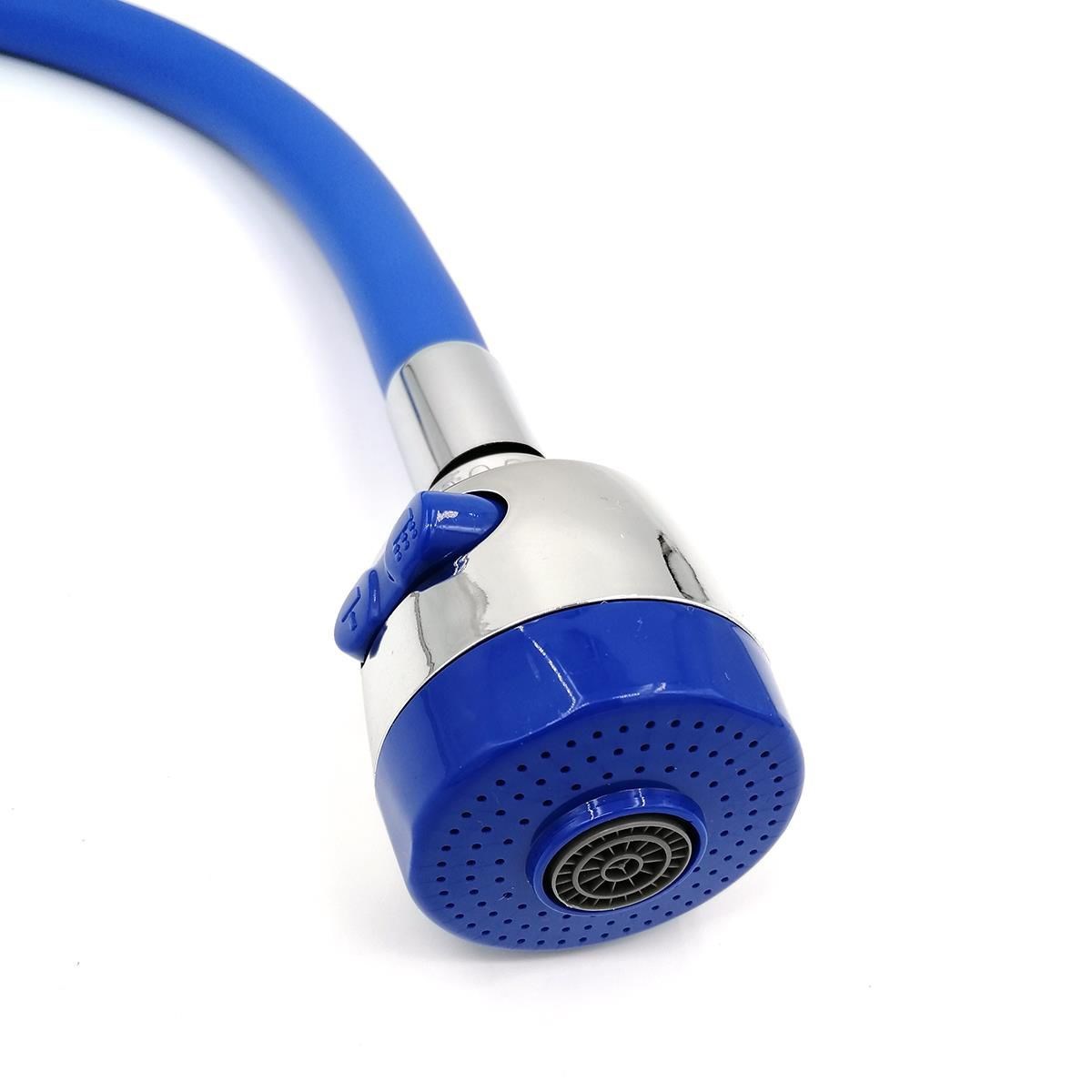 Oynar Başlıklı Tasarruflu Kubar Musluk Borusu ve Başlığı Mavi (5563) #3