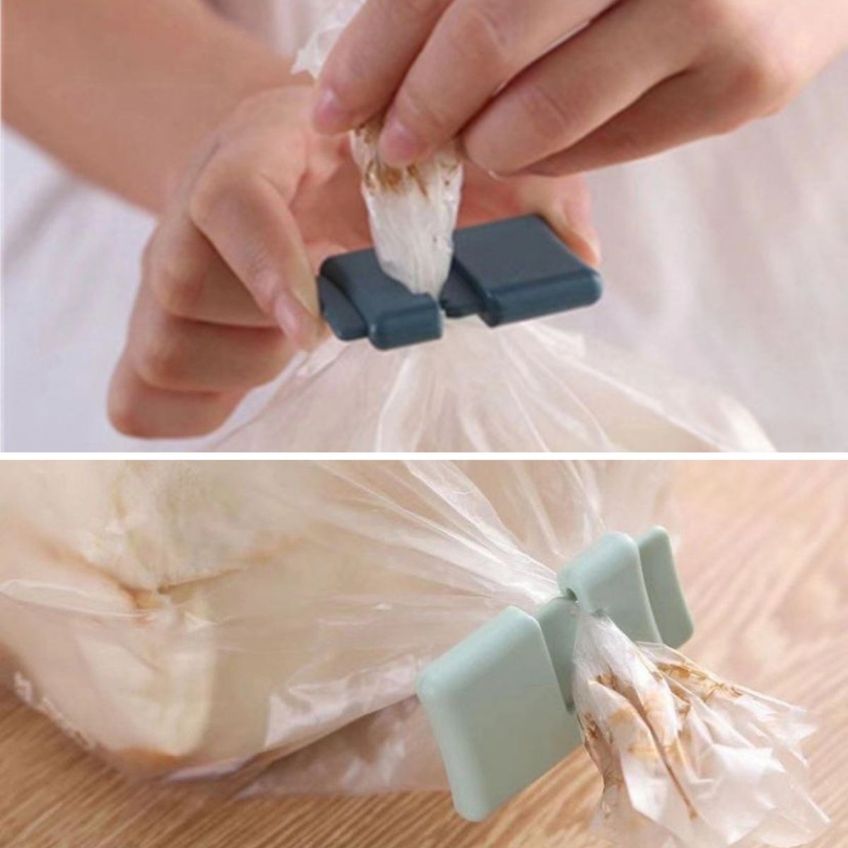 6&amp;apos;lı Hava Sızdırmaz Poşet Torba Ambalaj Ve Paket Kıstırmalı Kapatma Klipsi (5563) #3