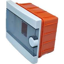 2-6 Way Surface Mounted Lockable Automatic Fuse Box (5563)