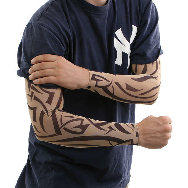 Giyilebilir Kol Dövmesi Çorap Dövme 3D Baskılı Kol Bacak Dövme 2 Adet Model 7 (5563) #2