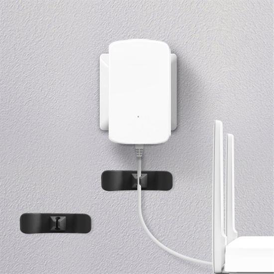 6&amp;#39;lı Pratik Kablo Toparlayıcı Yapışkanlı Klips Mutfak Air Fryer Kettle Kahve Tost Makinası (5563) #5