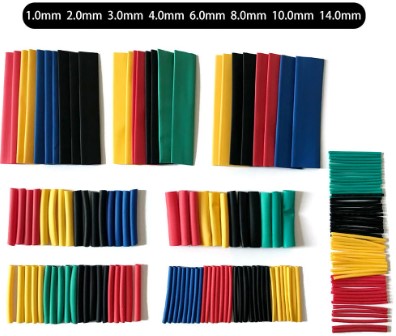 164 Parça Set Isıyla Daralan Makaron Kablo Koruyucu Kılıf (5563) #2