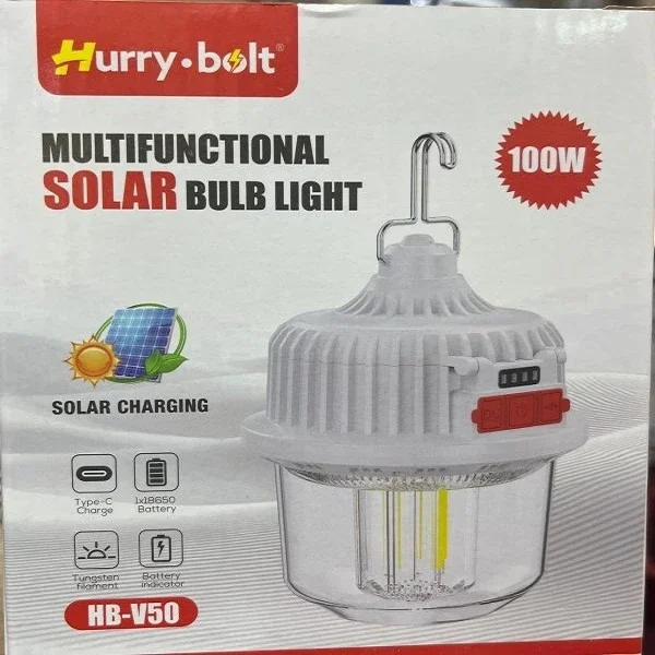 Hurry Bolt Hb-v50 100w Solarleuchte Camping mit Solarladung #4