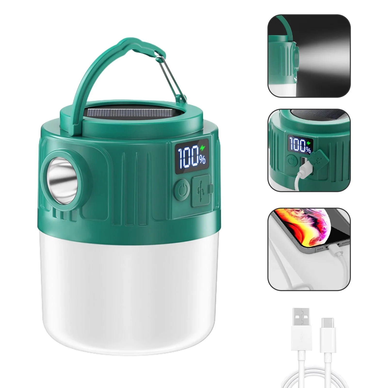 Solar Led Kamp Lambası (5563) #3