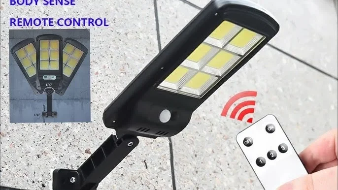 LED Solar Güneş Enerjili Bahçe Sokak Aydınlatma Işığı (5563) #4